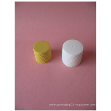 20mm 24mm White Ribbed Screw Cap Without Plastic Bottle